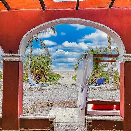 Beachfront Hacienda Del Cuyo Groundfloor Bagian luar foto