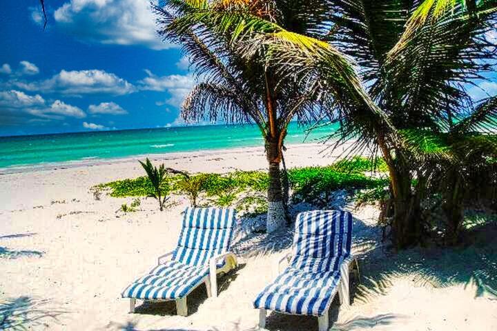 Beachfront Hacienda Del Cuyo Groundfloor Bagian luar foto