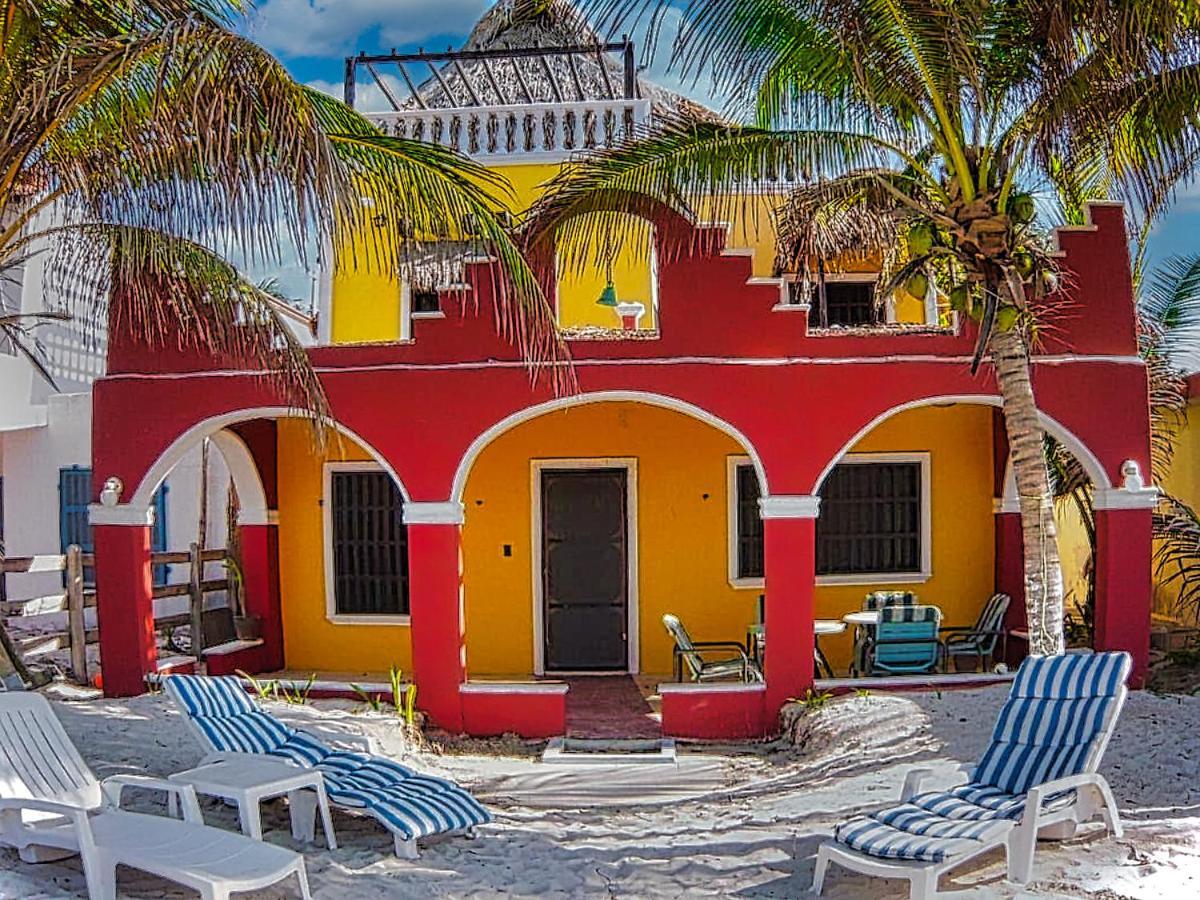 Beachfront Hacienda Del Cuyo Groundfloor Bagian luar foto