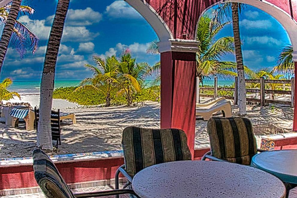 Beachfront Hacienda Del Cuyo Groundfloor Bagian luar foto