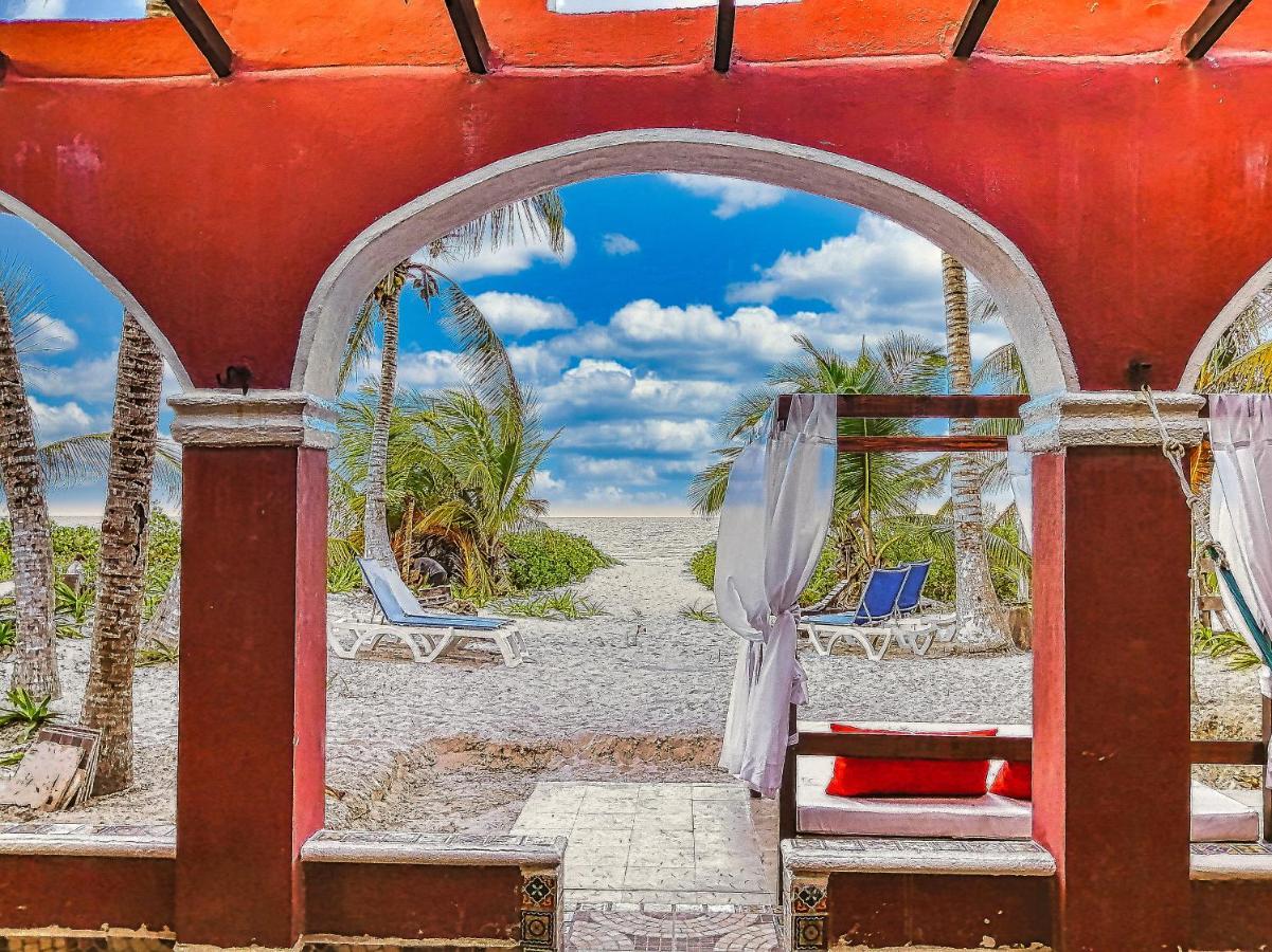 Beachfront Hacienda Del Cuyo Groundfloor Bagian luar foto